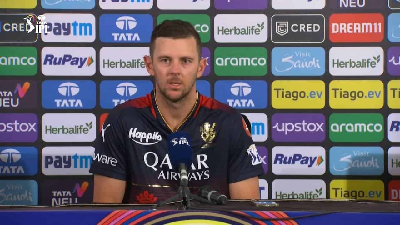 IPL 2025 Royal Challengers Bengaluru Josh Hazlewood Profile